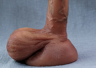 Vibrador do silicone brinquedos vivos do sexo do pênis masculino artificial enorme de 9 polegadas