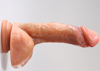 O silicone amor realístico do vibrador do pênis de 7 polegadas brinca a masturbação do silicone