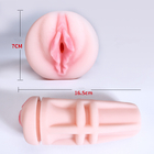 Bichano 16.5cm*7cm masculino Vaginal Toy White Skin Palm Masturbator