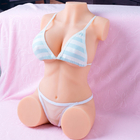 Masturbator fêmea de Stroker do torso real da boneca do sexo do meio tamanho da menina 43cm