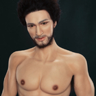 Vida do CE ROHS - homem farpado real principal masculino adulto do silicone das bonecas do tamanho