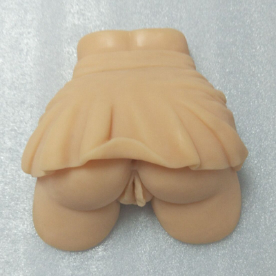 O sexo da novidade de Mini Ass Pussy Fully Hygienic brinca o Masturbator cor-de-rosa da saia
