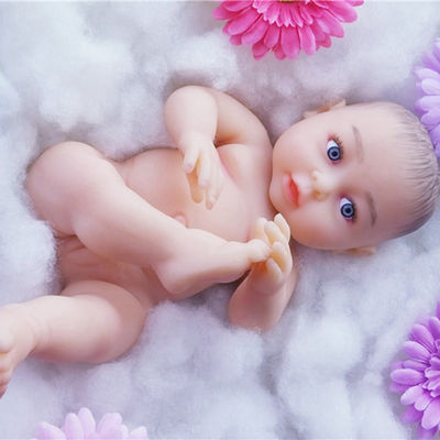 Crianças renascidos vivos Toy Dolls Hand Painted Hair da menina 39cm